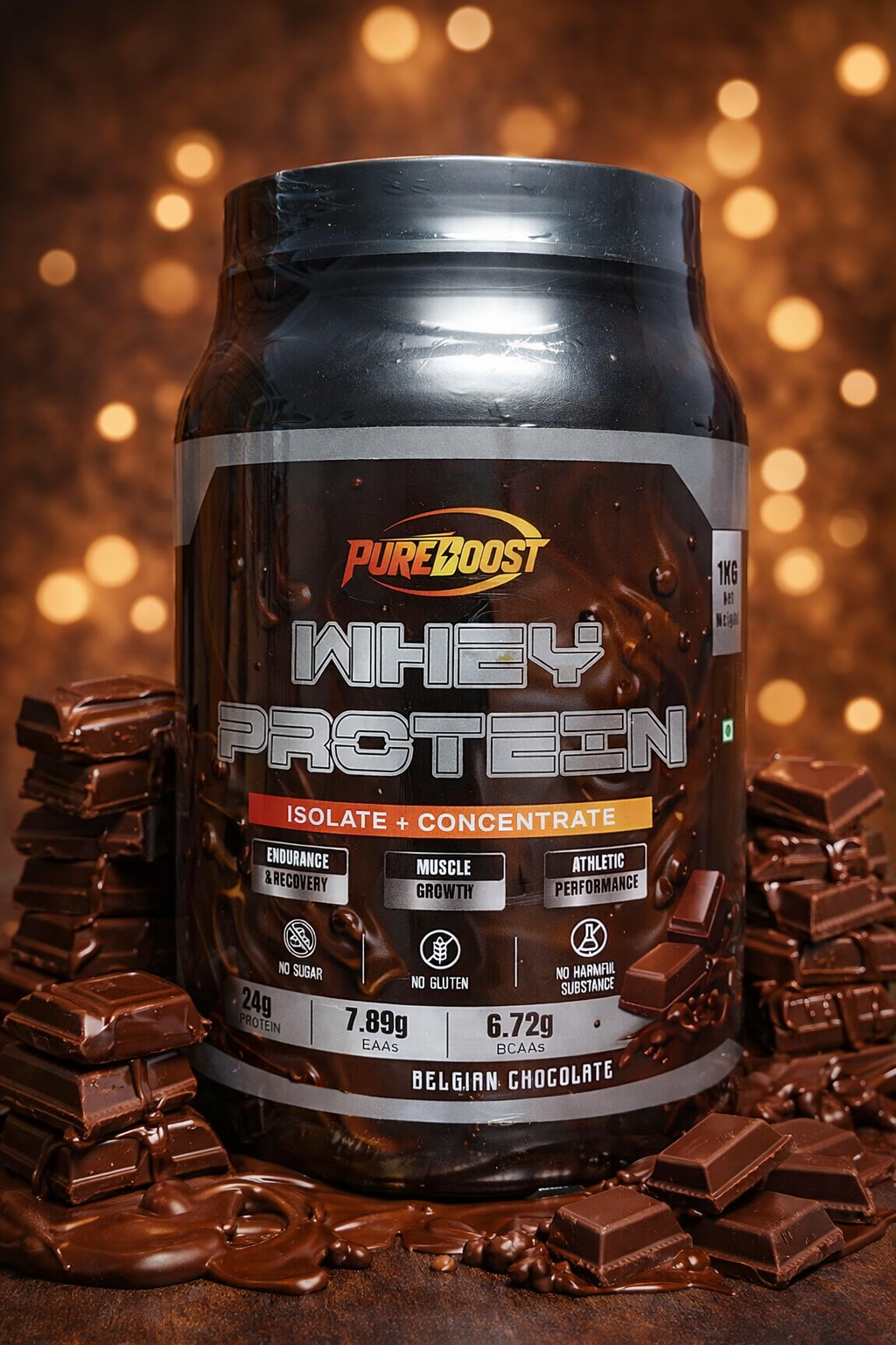 WHEY PROTEIN-BELGIUM CHOCOLATE