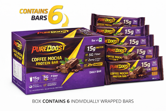 Coffee Mocha Protein Bar Pack of 6