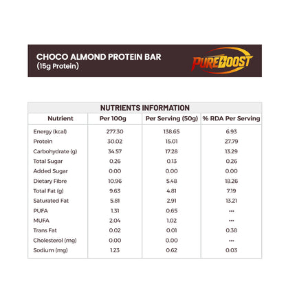 Choco Almond Protein Bar