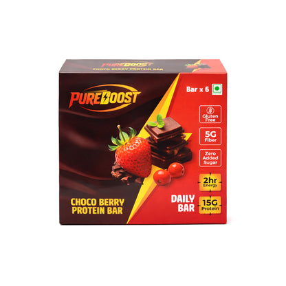 Choco Berry Protein Bar Pack of 6