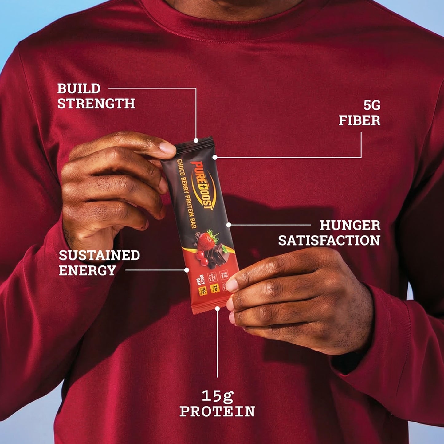 All in one protein bar