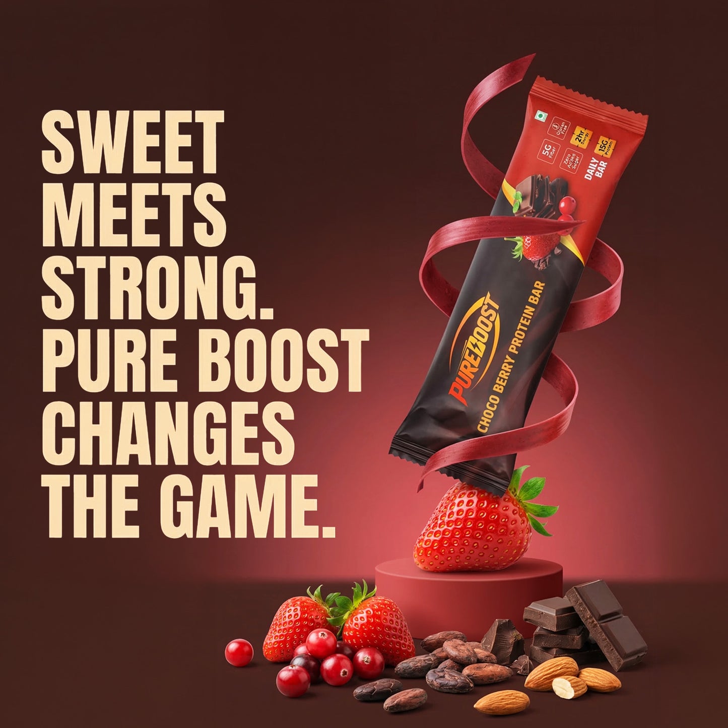 All in one protein bar