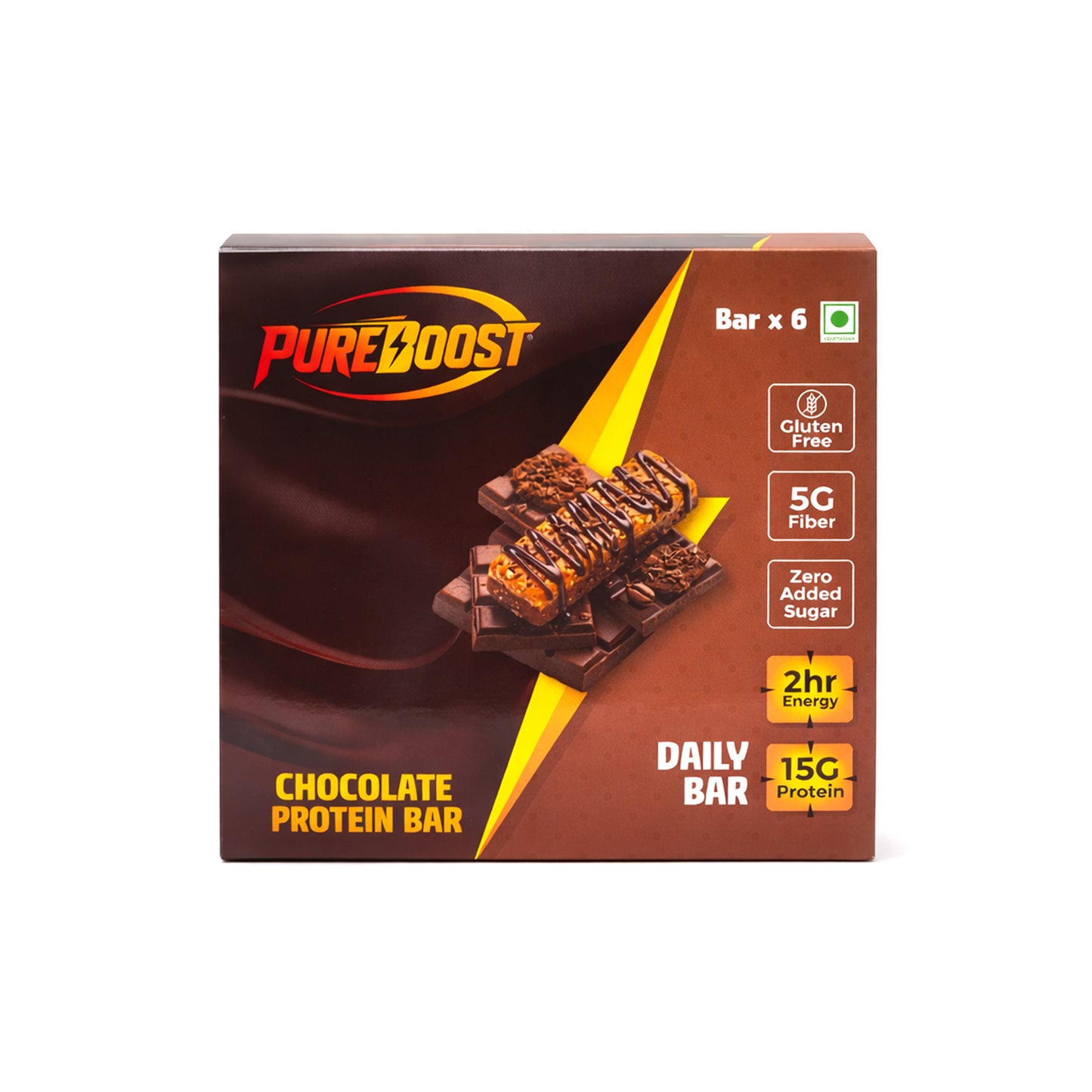 Chocolate Protein Bar Pack 0f 6
