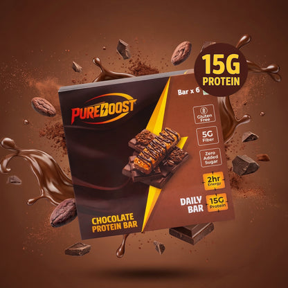 Chocolate Protein Bar Pack 0f 6