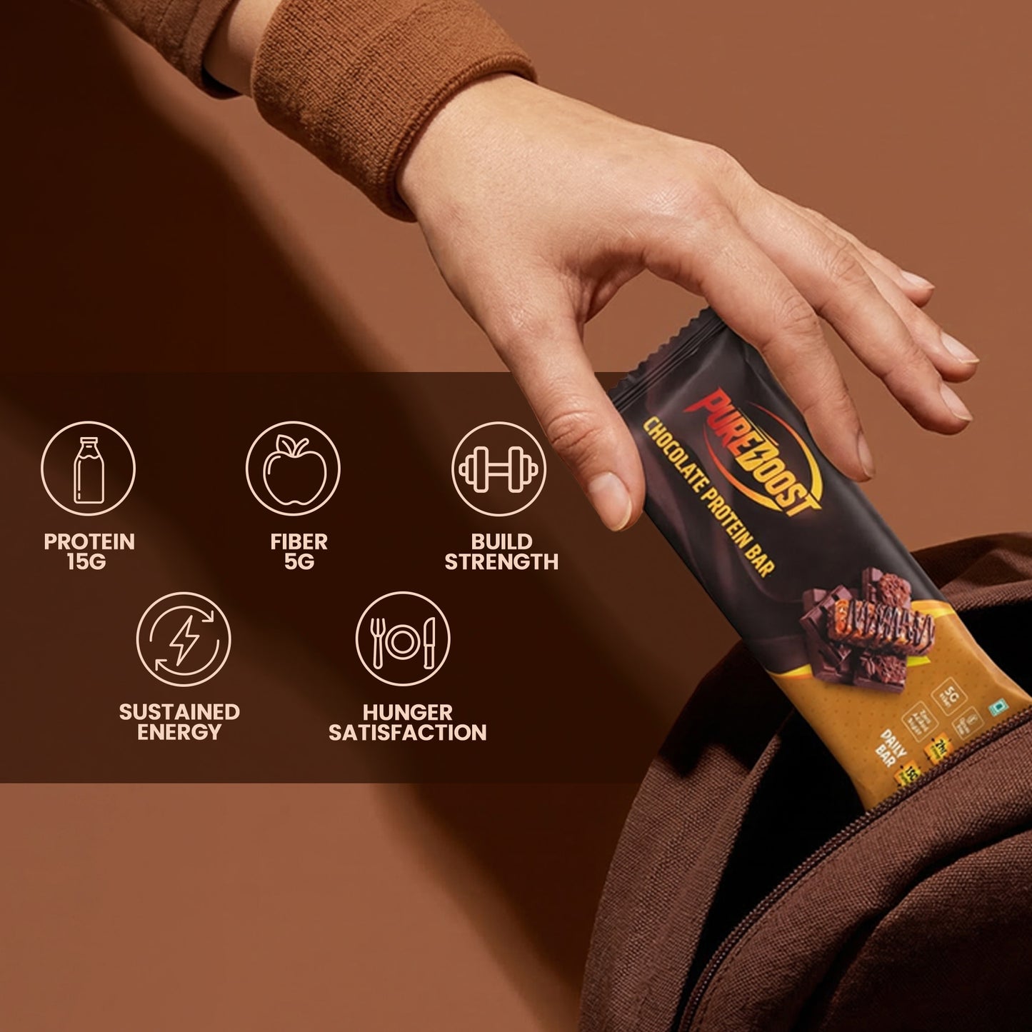 Chocolate Protein Bar Pack 0f 6