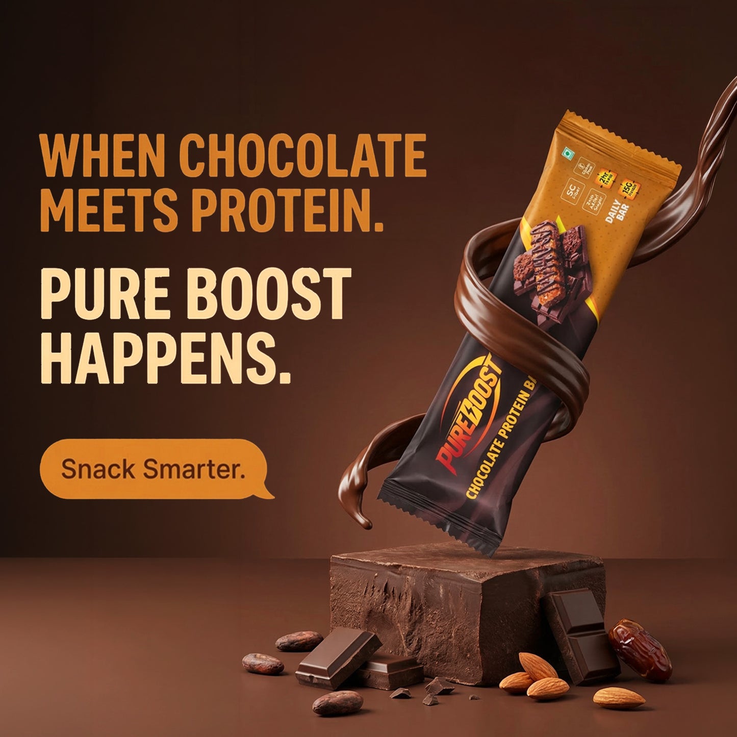 Chocolate Protein Bar Pack 0f 6