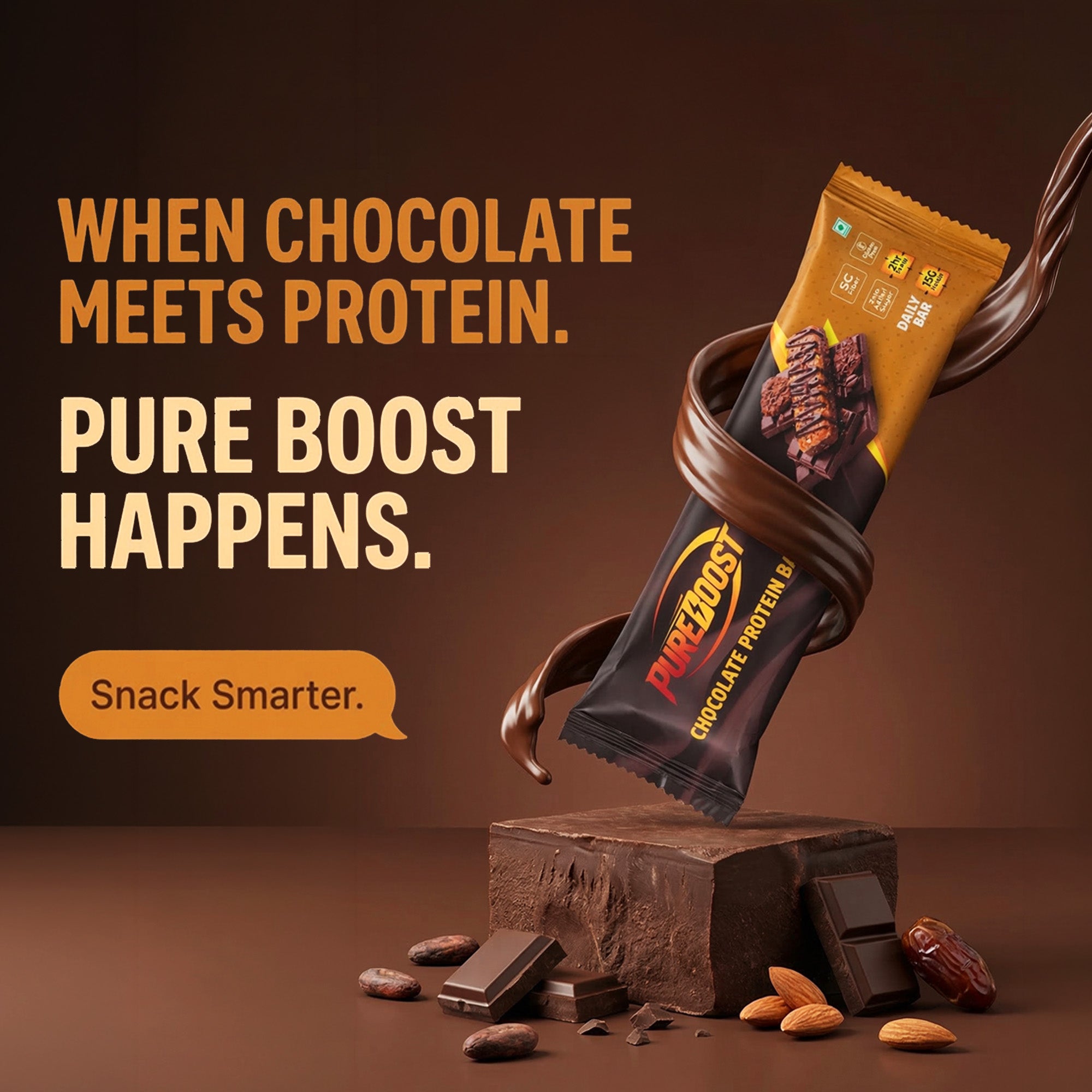 Chocolate Protein Bar Pack 0f 6