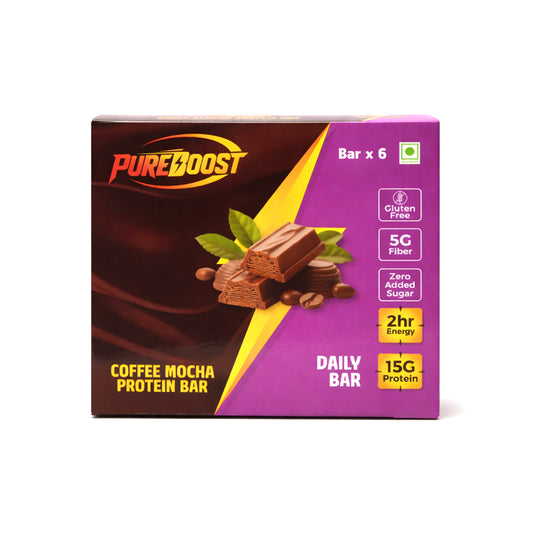 Coffee Mocha Protein Bar Pack of 6