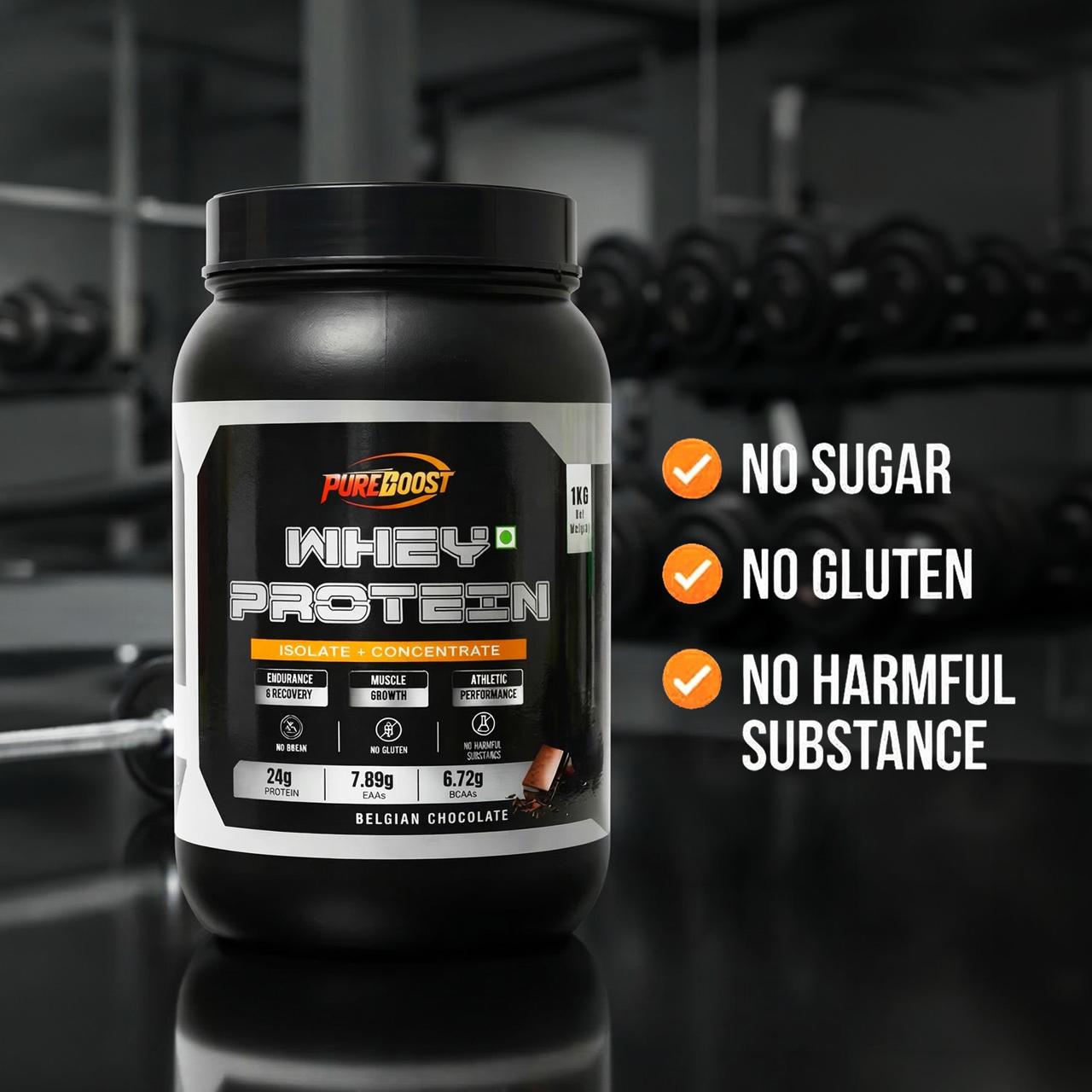 WHEY PROTEIN-BELGIUM CHOCOLATE