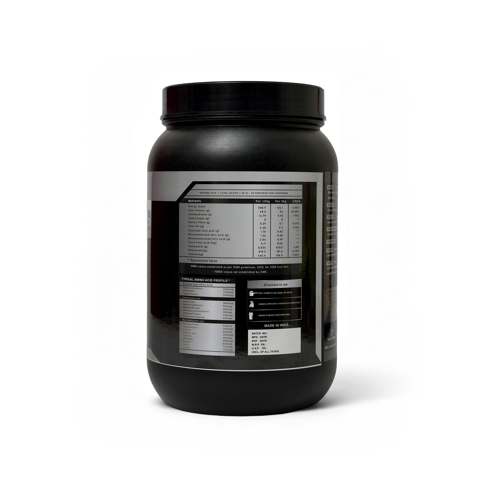 WHEY PROTEIN-COFFEE
