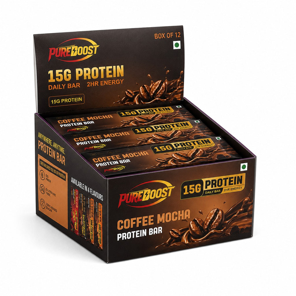 Coffee Mocha Protein Bar Pack Of 12